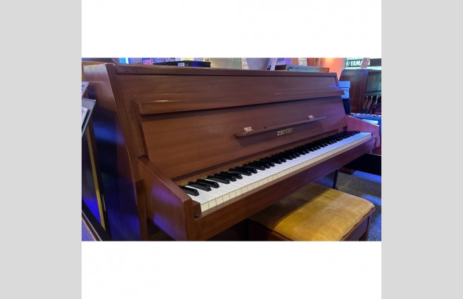 Zender Satin Dark Mahogany 108 Upright Piano, Used - All Inclusive Premium Package (SN:59013) - Image 3